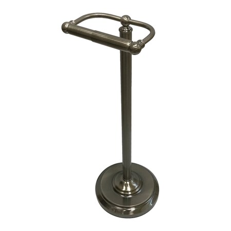 Kingston Brass CC2004 Vintage Freestanding Toilet Paper Holder, Black Stainless CC2004
